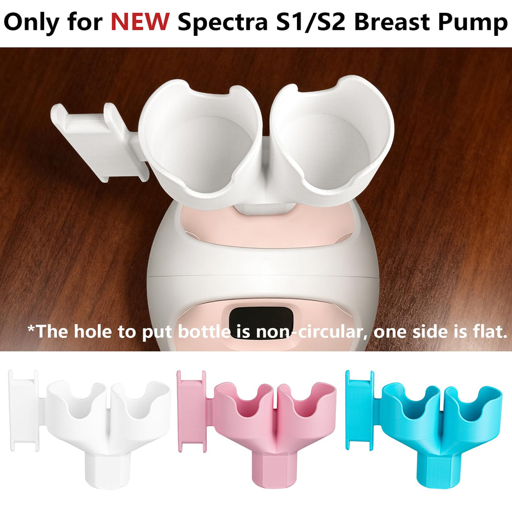 Spectra bottle holder with hose management keeps tubing organized on the go.