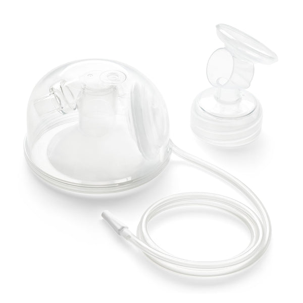 Spectra CaraCups wearable milk collection in pump-direct mode for hands-free pumping