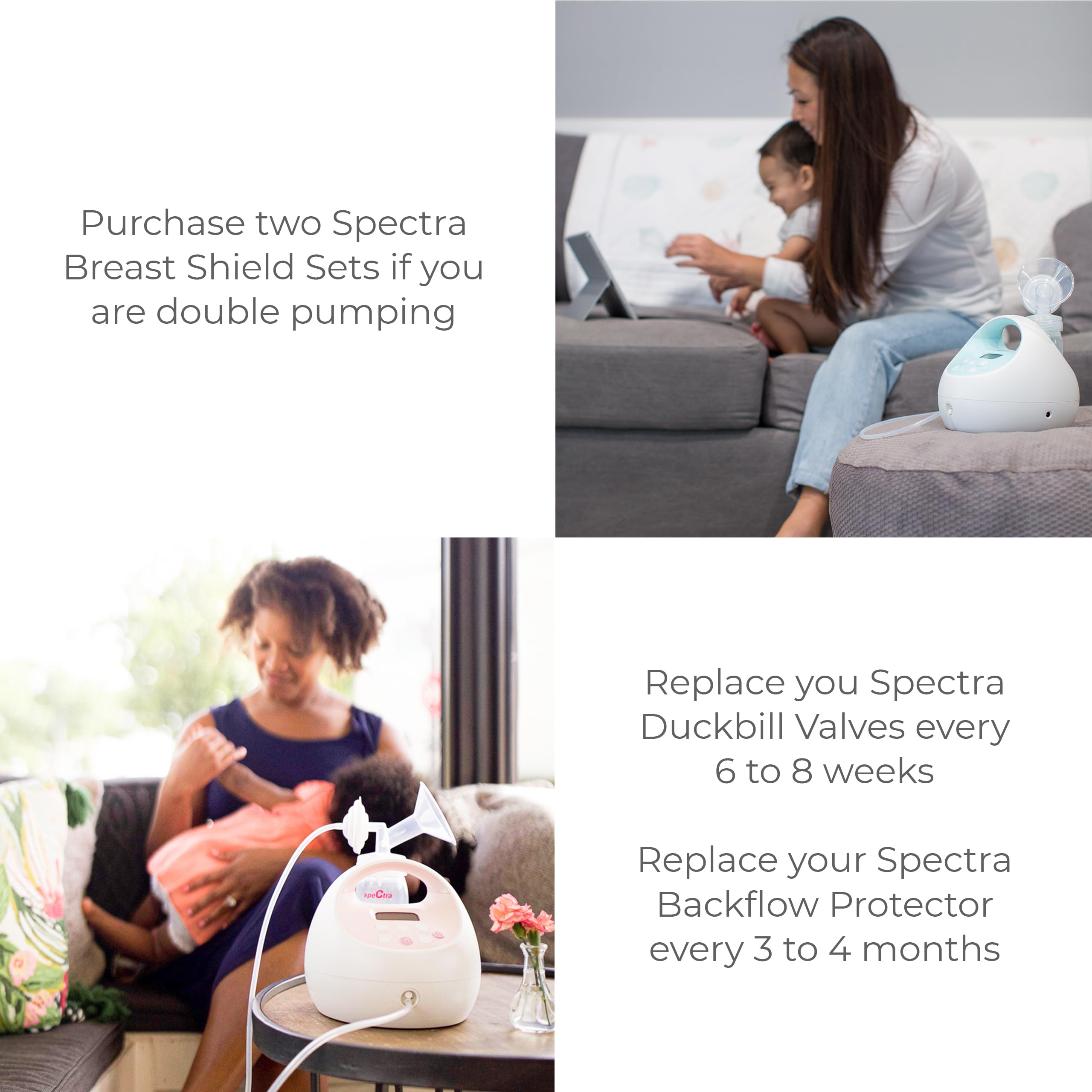 Made For Moms by Moms: Spectra's commitment to supportive pumping experiences.