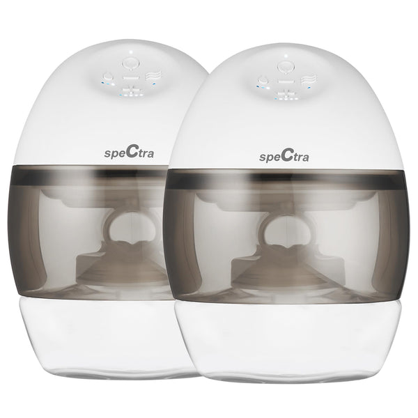 Spectra Premier wearable breast pump in-bra for hands-free pumping with quiet operation.