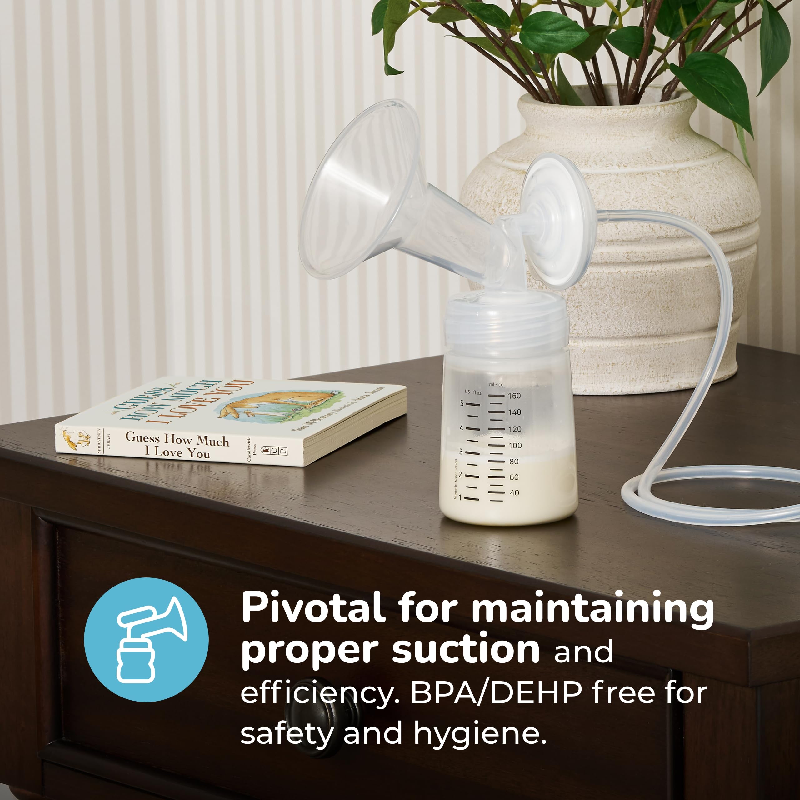 Medium 24mm wide shield for a comfortable seal.