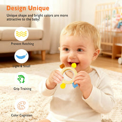 SPICE PAWS teething ring in bright colors sparks curiosity while soothing gums