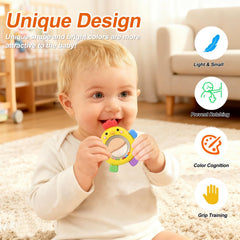 SPICE PAWS silicone teether made with safe materials for baby chewing