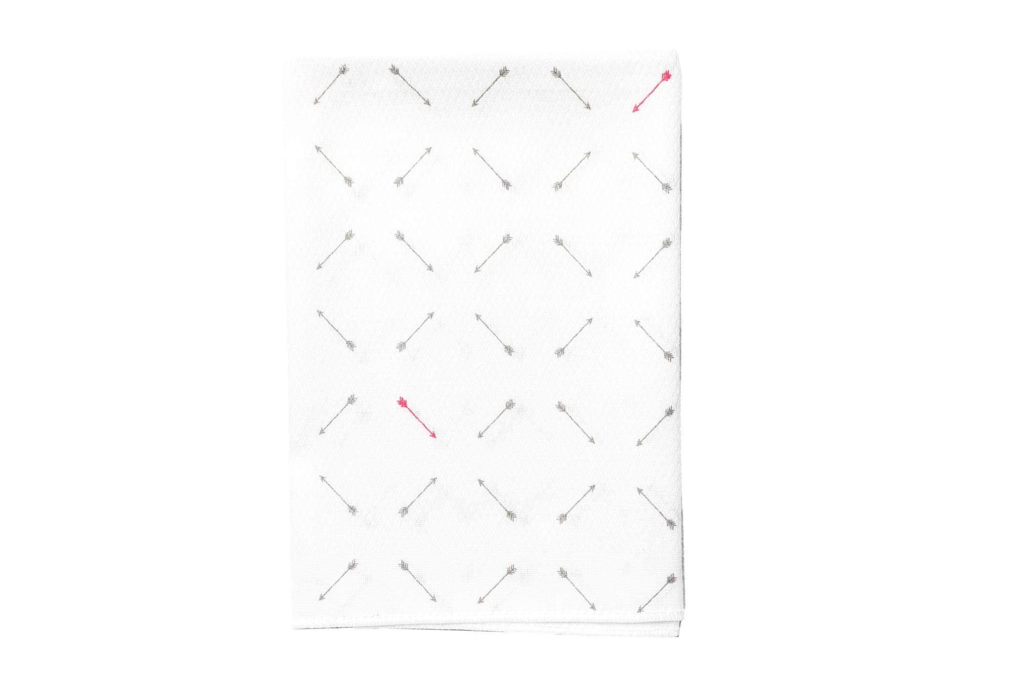 Spilt Milk washcloth in hand emphasizes soft fibers.
