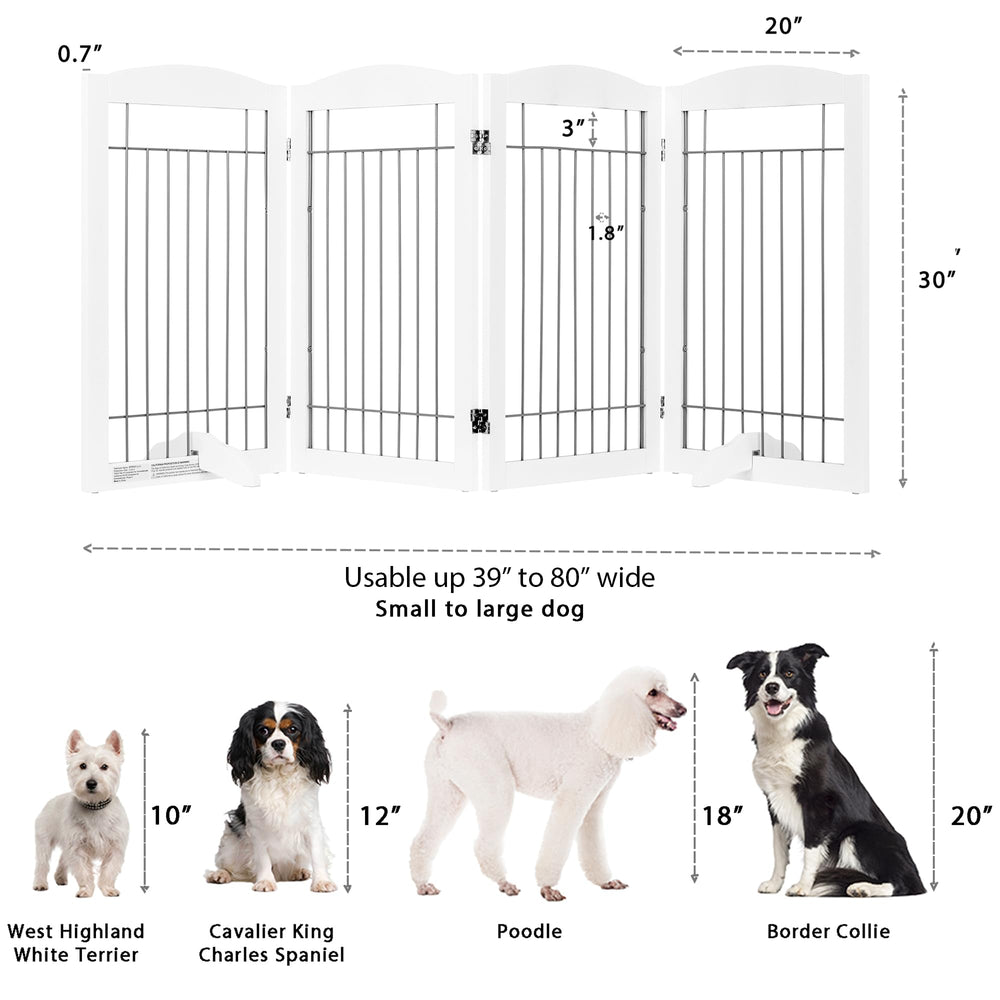 Spirich accordion-fold design enables easy setup and versatile layouts.