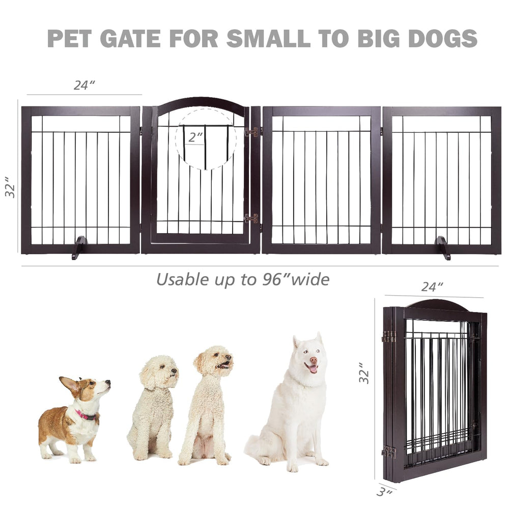 Spirich hallway configuration in espresso demonstrates adaptable space division for pets.