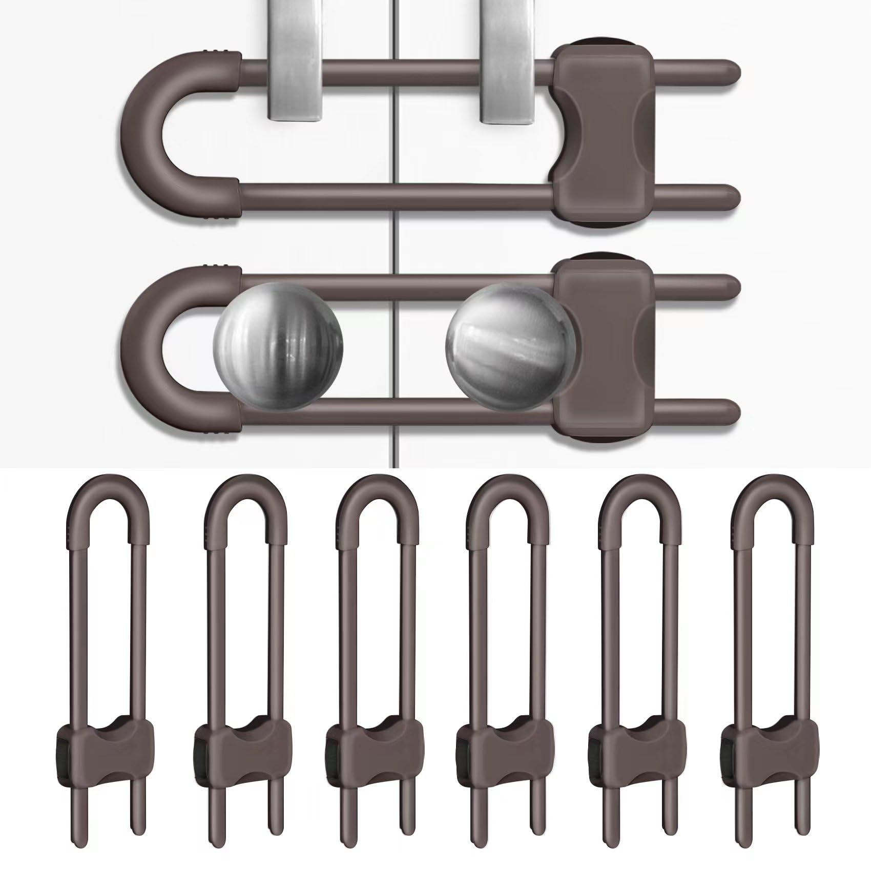 SPISPI cabinet locks for baby-proofing to keep curious toddlers safe.