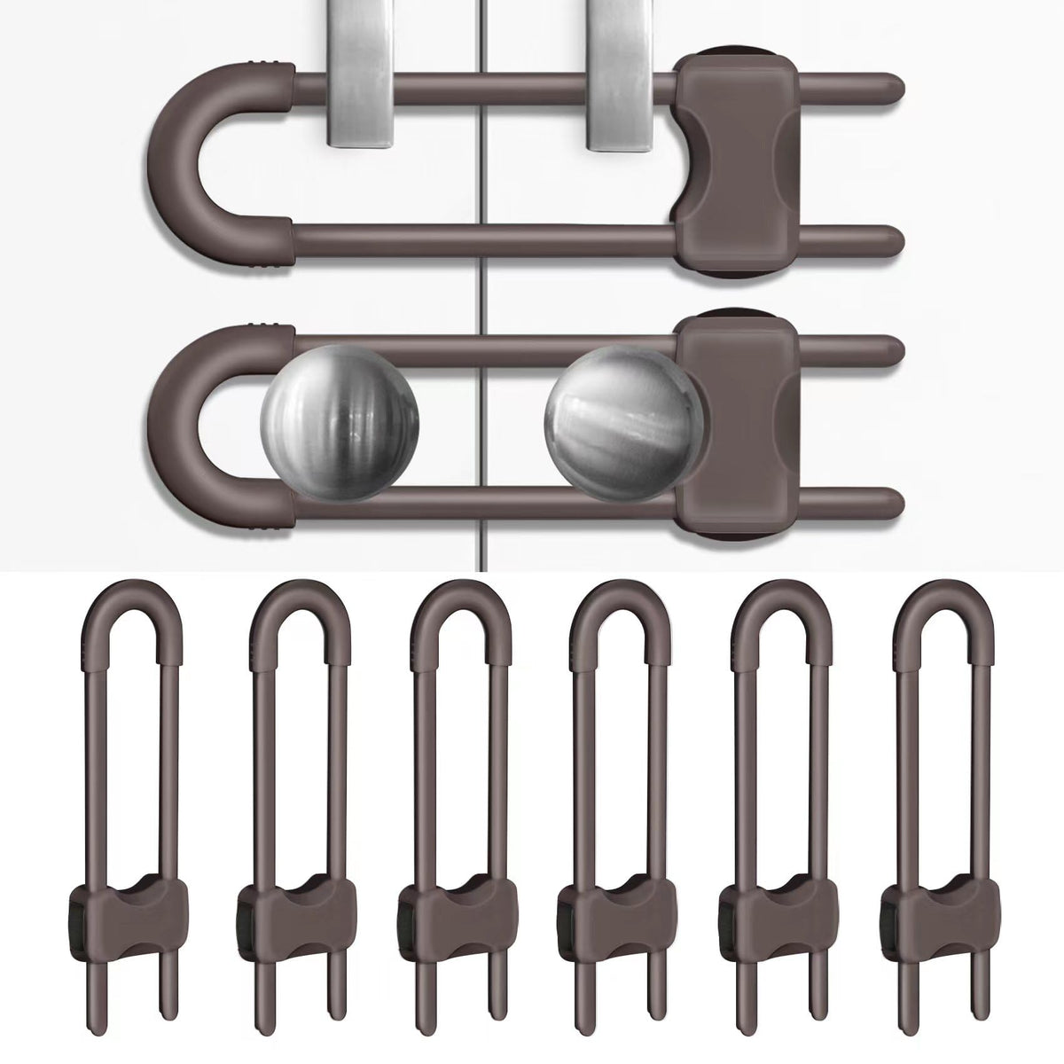 SPISPI cabinet locks for baby-proofing to keep curious toddlers safe.