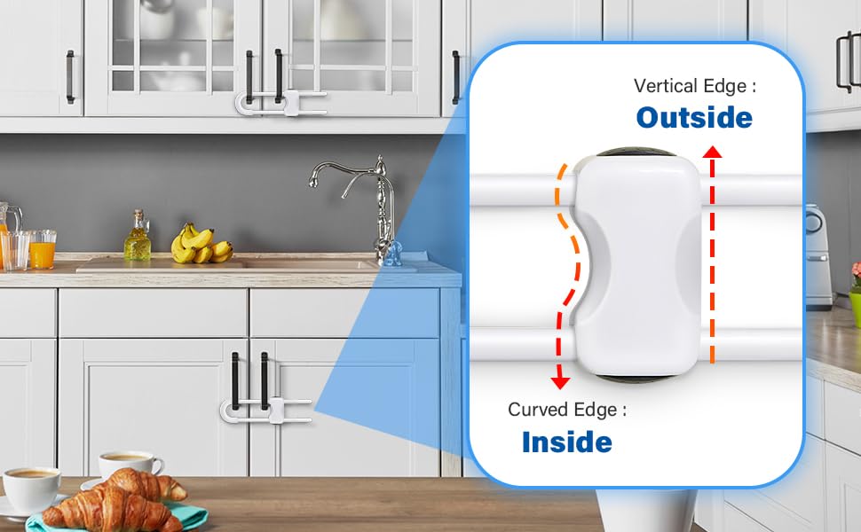 SPISPI easy installation demo shows fits most cabinet handles.
