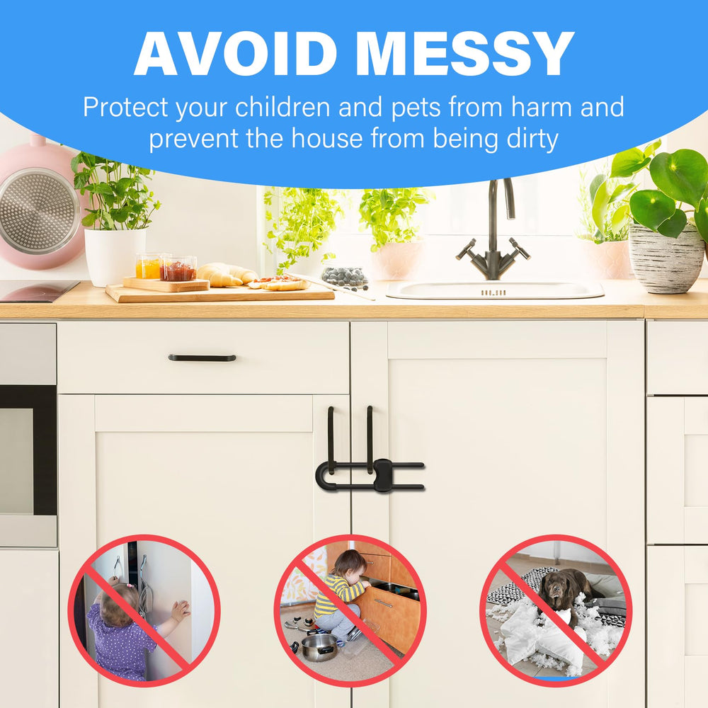 SPISPI secure closure on drawers and cupboards for peace of mind.