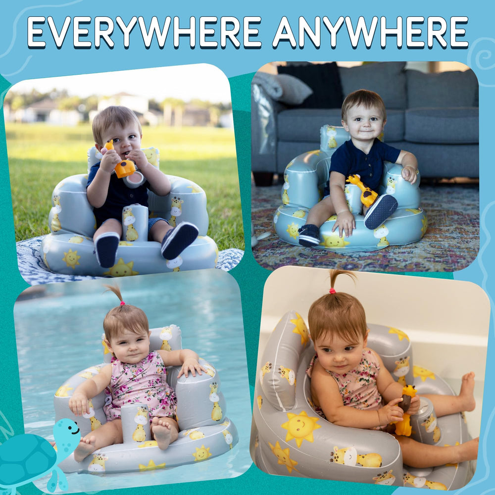 SplashEZ seat in use during playtime with toddler.