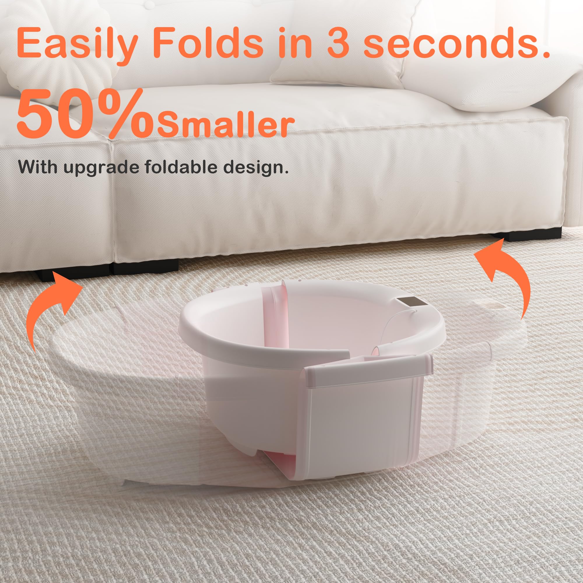 Spluvvly collapsible baby bath cushion provides soft support.