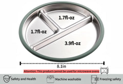 SPMKTQK dishwasher-safe plates simplify cleanup after meals.