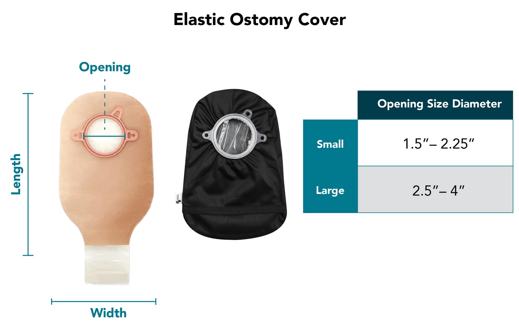 Spoonie Threads beige stylish ostomy cover for both men and women.