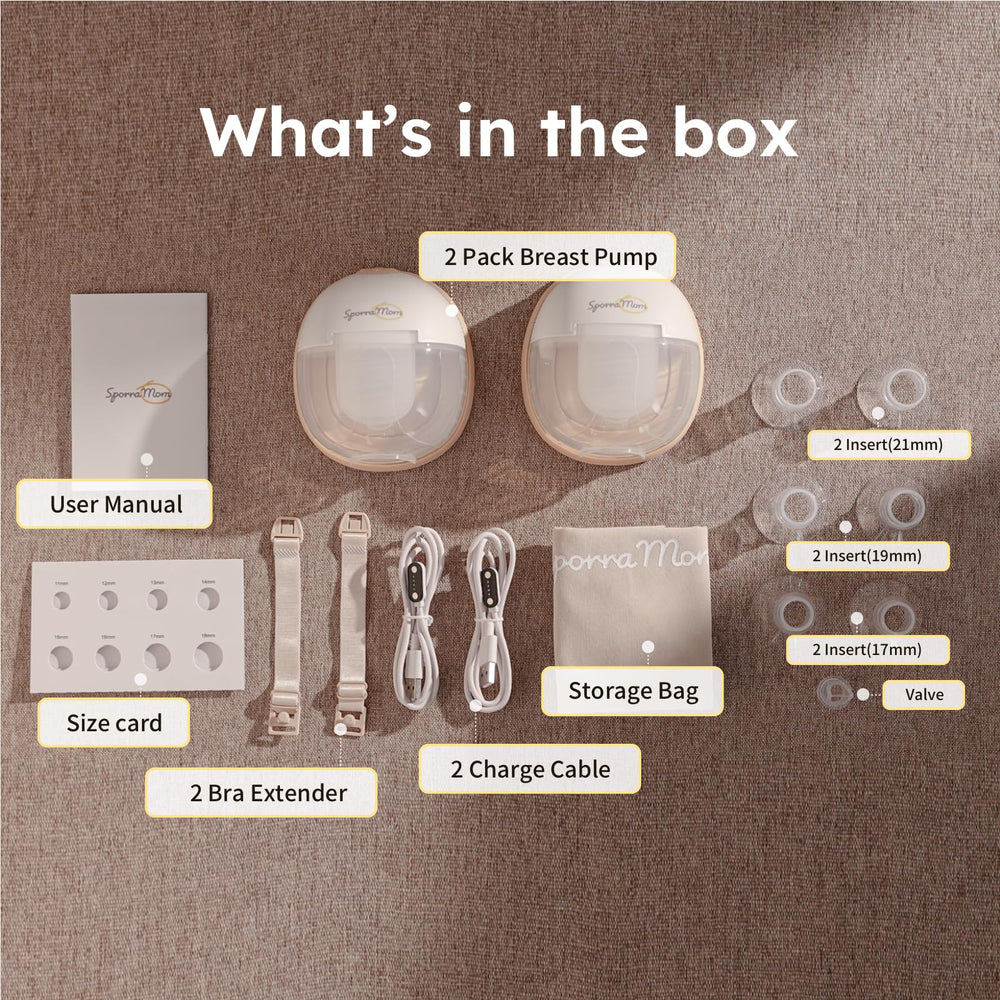 SporraMom W2 leakproof assembly ensures secure setup during use.