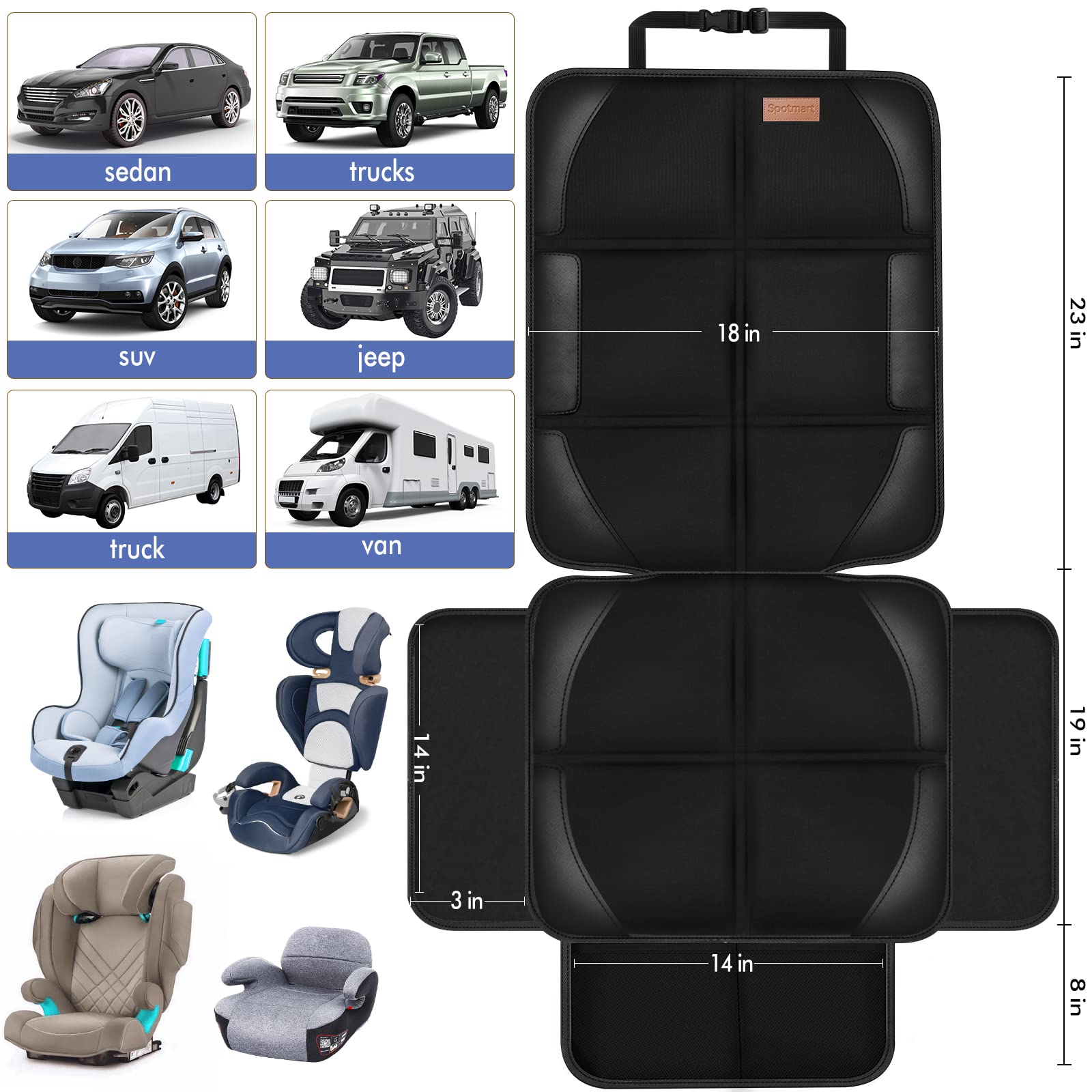 Spotmart five-layer durability shields upholstery from scratches and everyday wear.