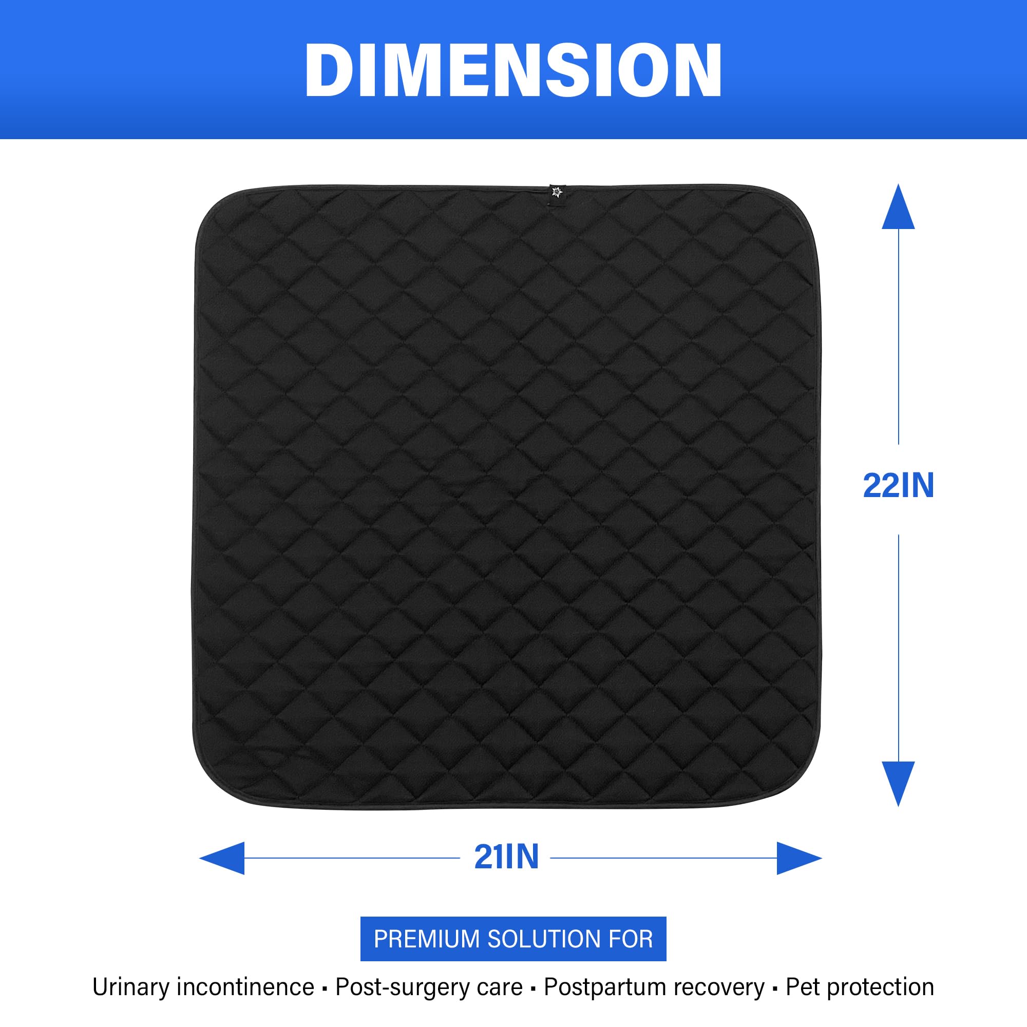 SPRING SEAON reusable chair pad features reinforced stitching
