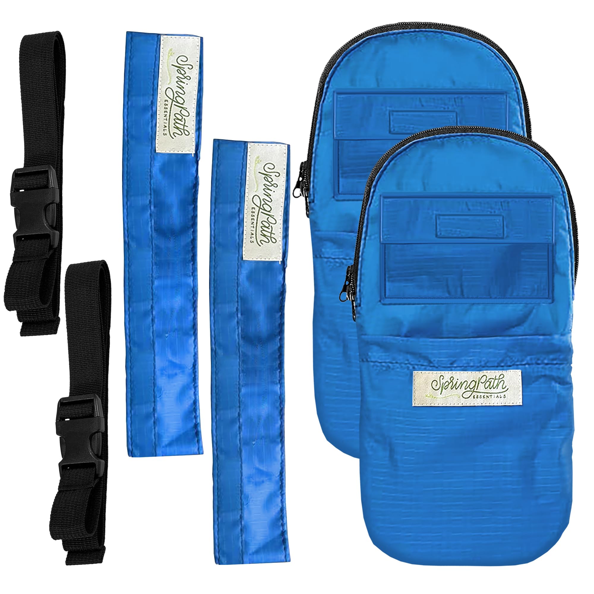 SpringPath Essentials DN cover front view in royal blue for discreet comfort.