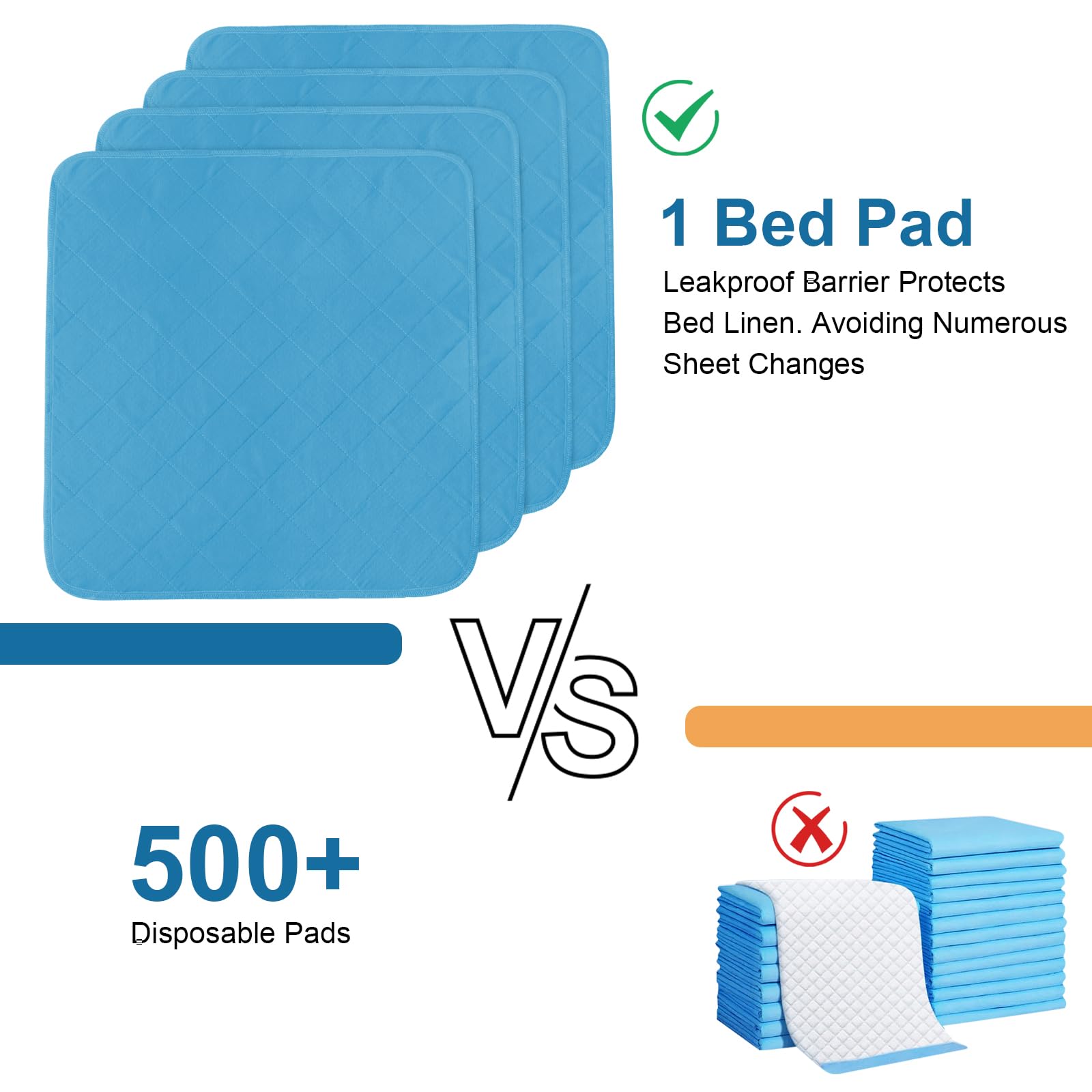 Springspirit bed pad top surface is soft quilted.