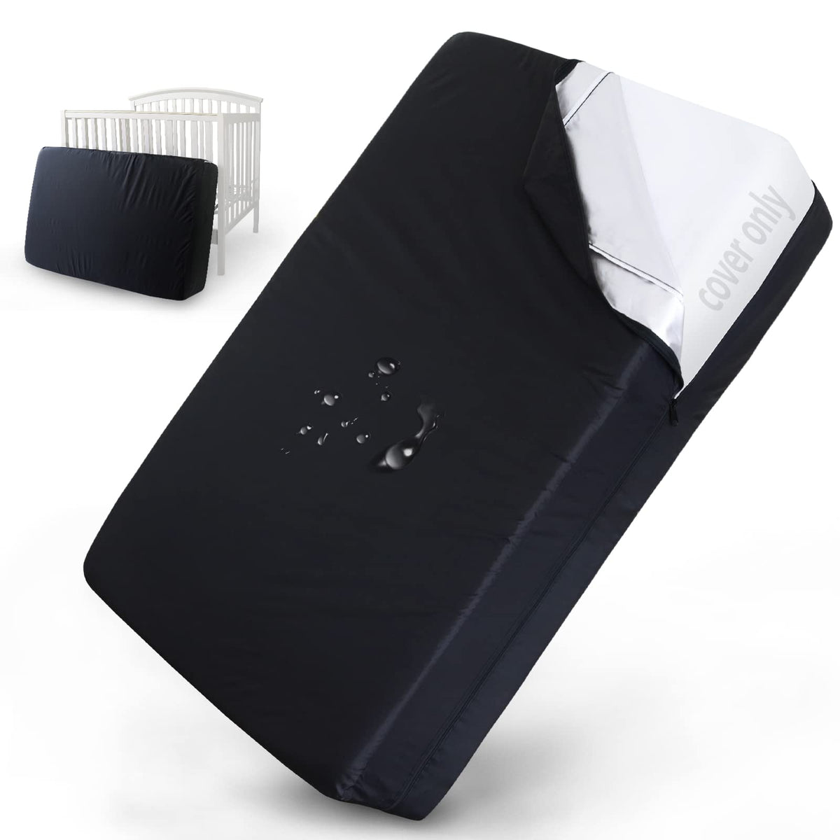 SpringSpirit crib mattress bag with durable material for secure storage and transport.
