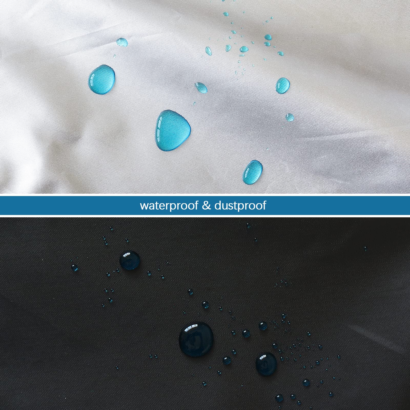 SpringSpirit waterproof tarp outer layer protects against moisture during moves.