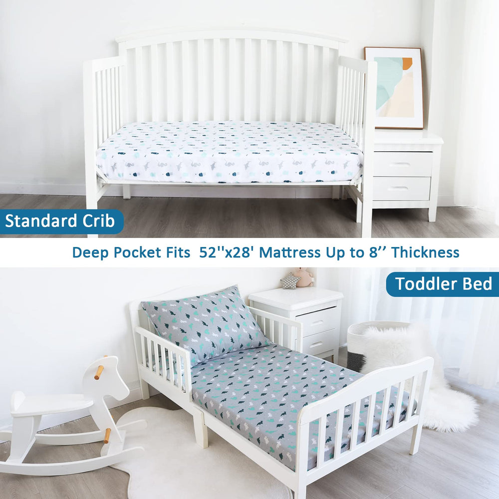 SPRINGSPIRIT color neutral gray aqua option matches nursery decor