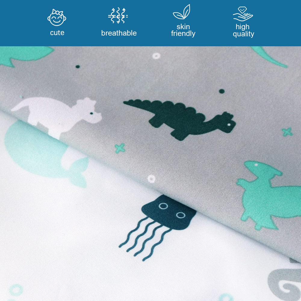 SPRINGSPIRIT crib sheet with snugfit elastic band stays secure