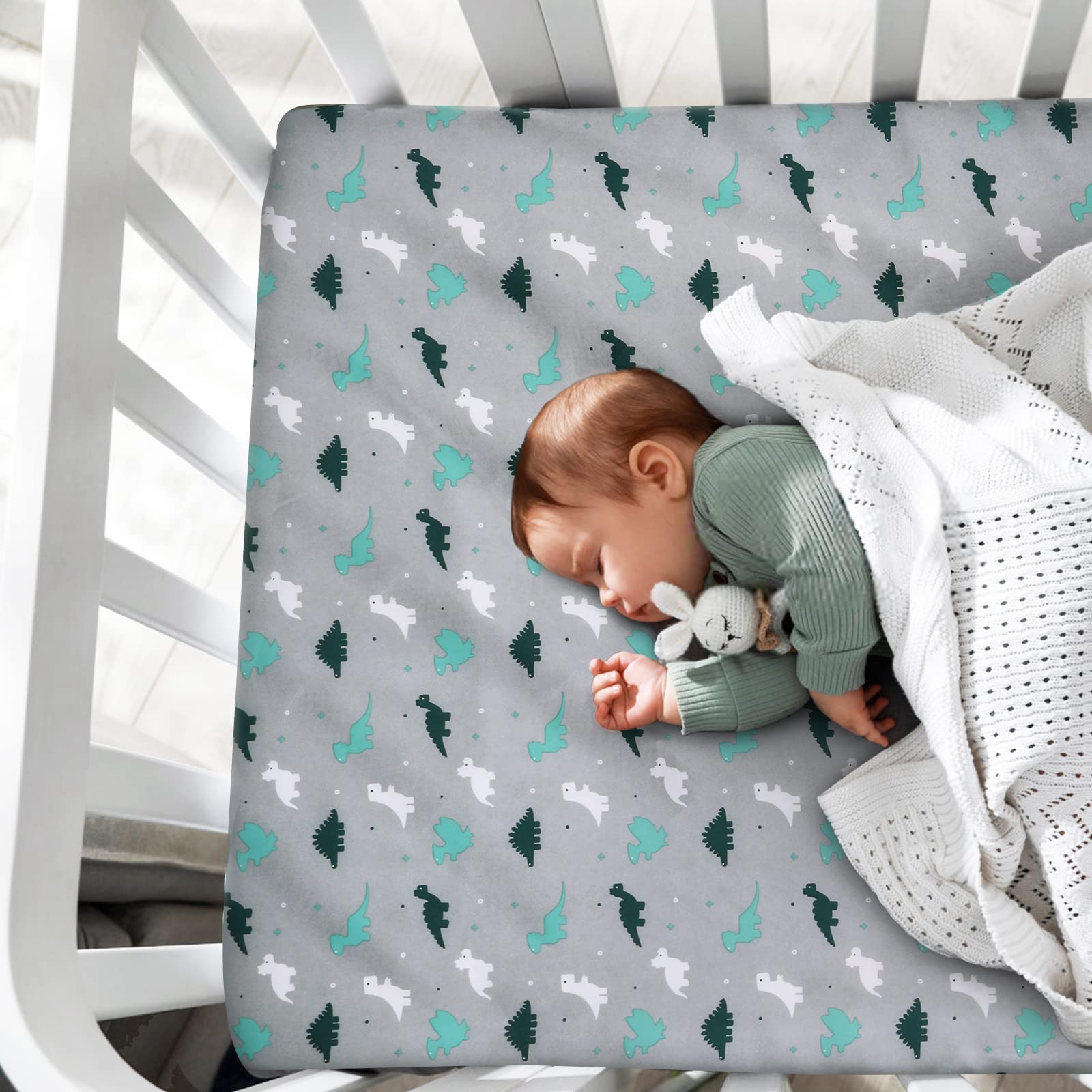 SPRINGSPIRIT standard crib fit 52x28x8 for standard mattresses