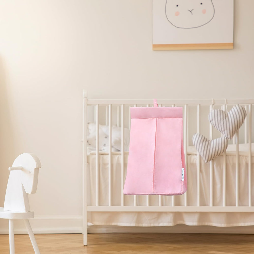 SPRINGSPIRIT diaper stacker pink dustproof organizer protects diapers