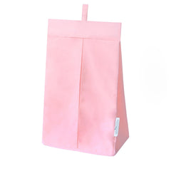 SPRINGSPIRIT diaper stacker pink side view with roomy interior for quick diaper access