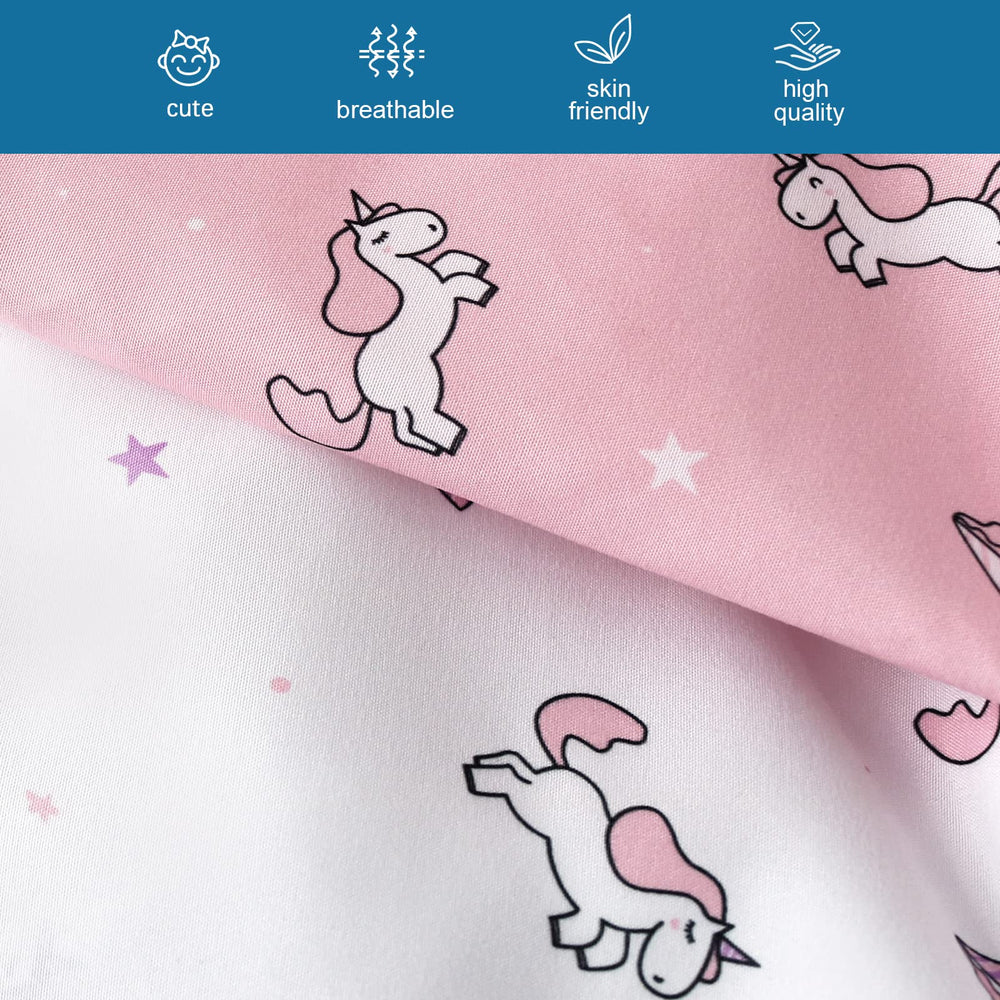 SPRINGSPIRIT girl crib sheets 52x28 standard mattress image demonstrates snug-fit elastic for secure sleep.