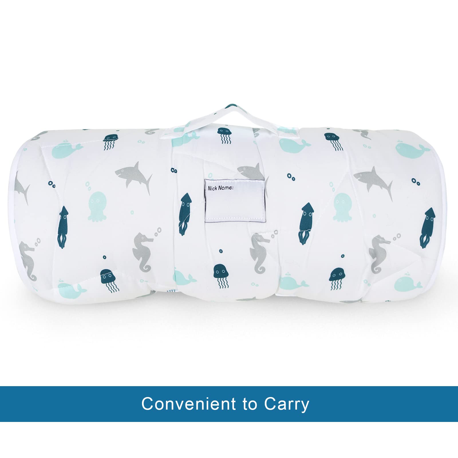 SPRINGSPIRIT Nap Mat blanket attached for cozy nap time