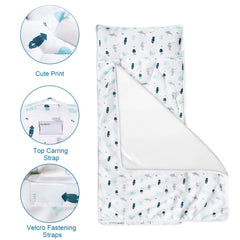 SPRINGSPIRIT Nap Mat with carrying handle ready for school trips