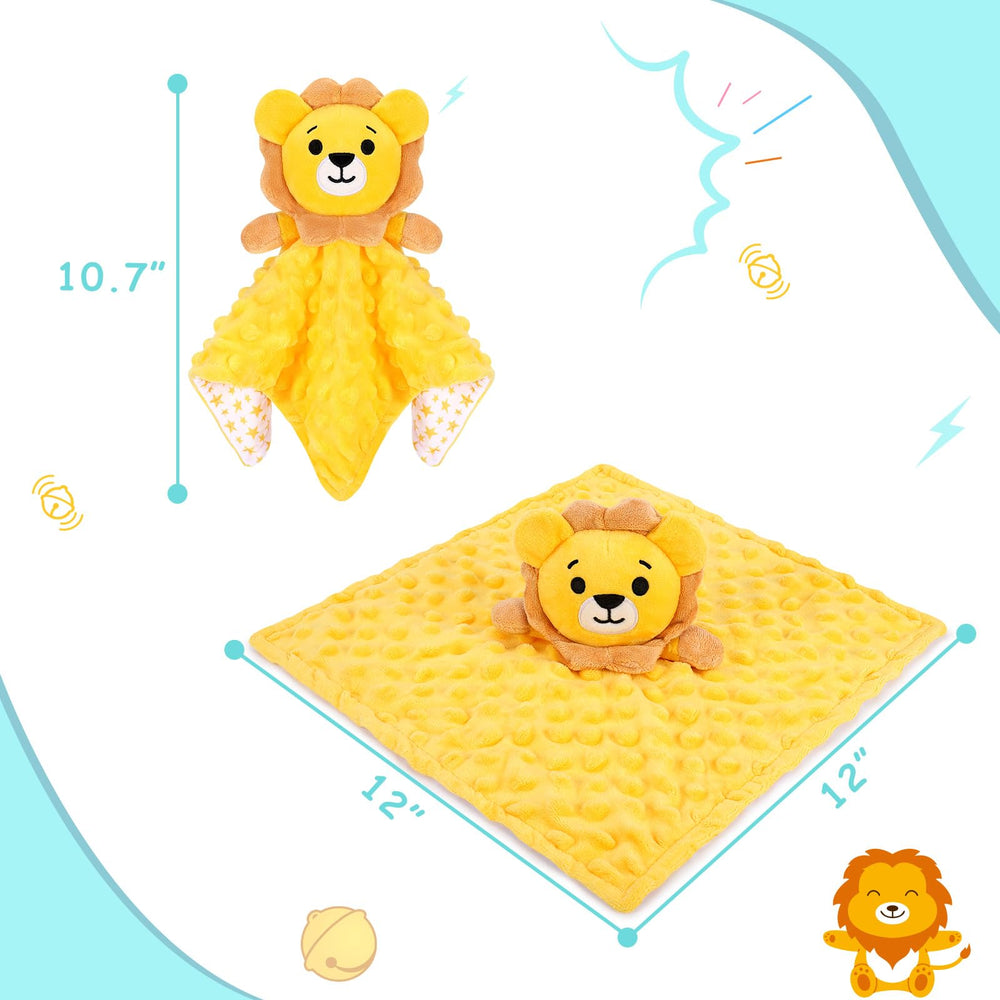 Sprinqdawin Loveys soft plush fabric enhances baby touch and cuddliness.