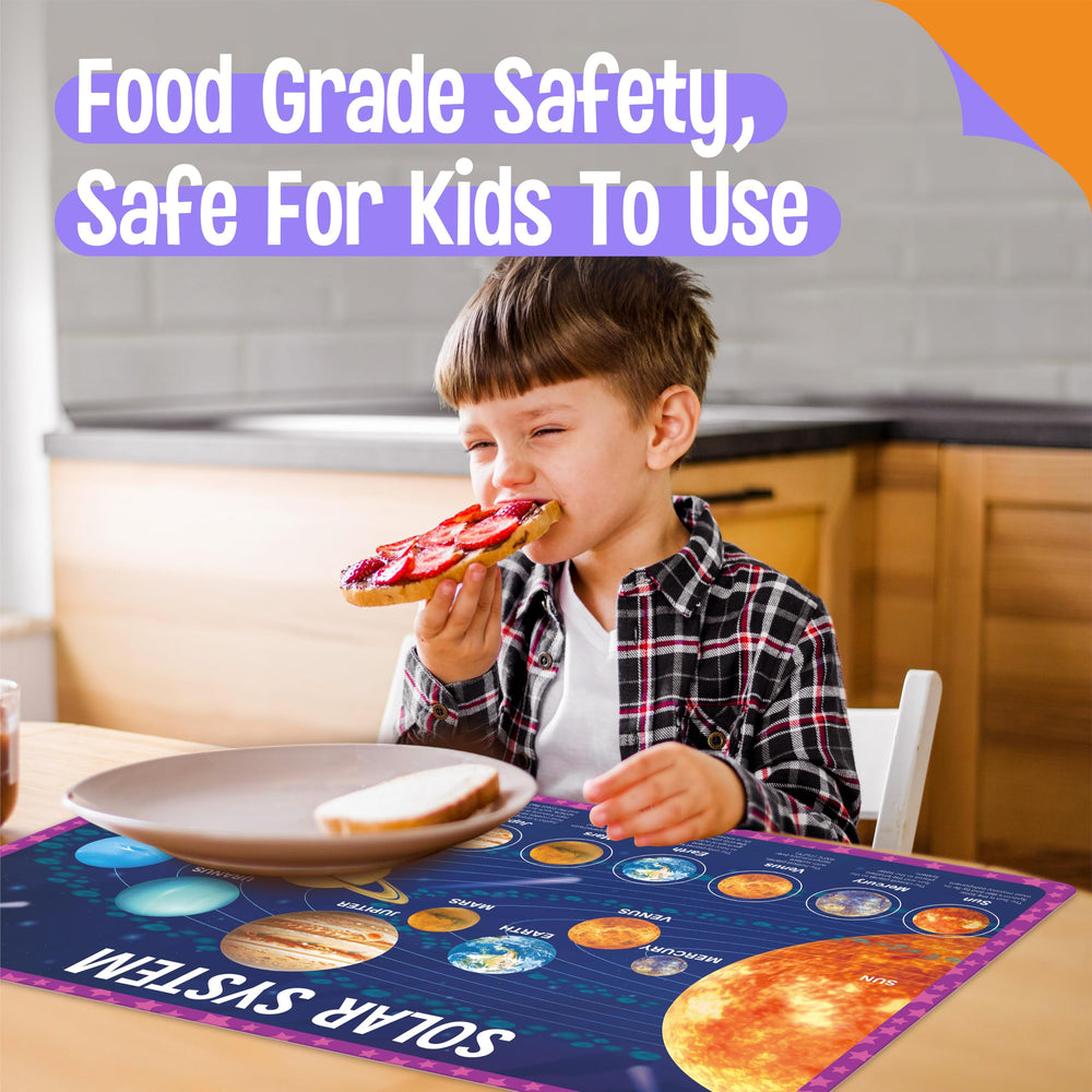SpriteGru World Map placemat broadens global awareness at meals