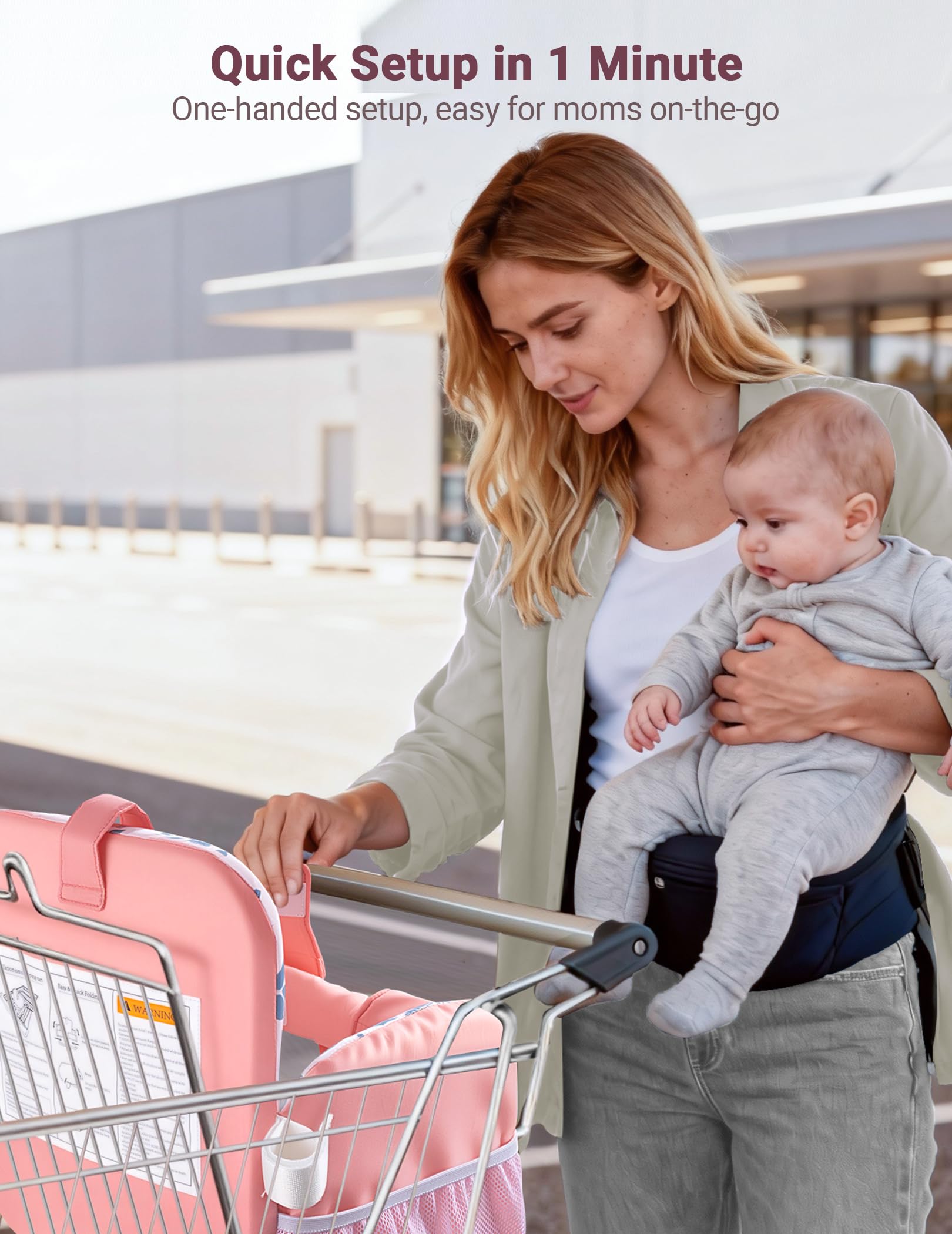 Sprouterie foam padding cushions carts and high chairs for a cozier seat.