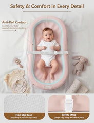 Sprouterie changing pad non-slip bottom perspective emphasizes stability