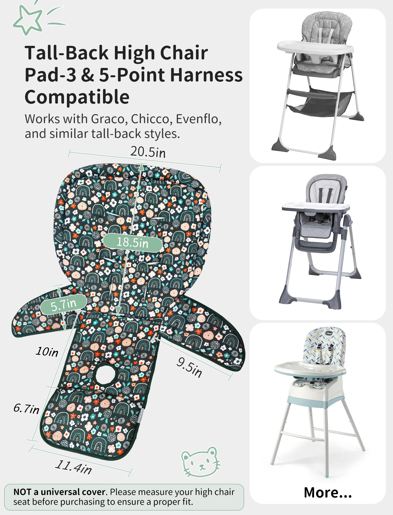 Sprouterie harness openings enable quick access without removing the cover.