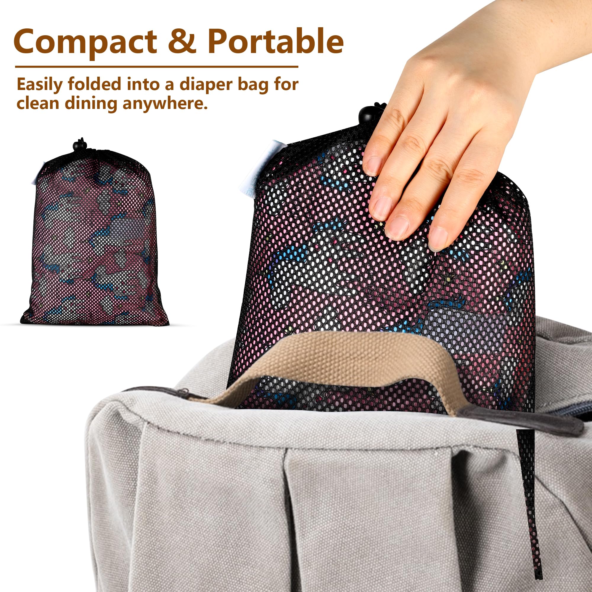 Sprouterie machine-washable cover cleans quickly to look like new.