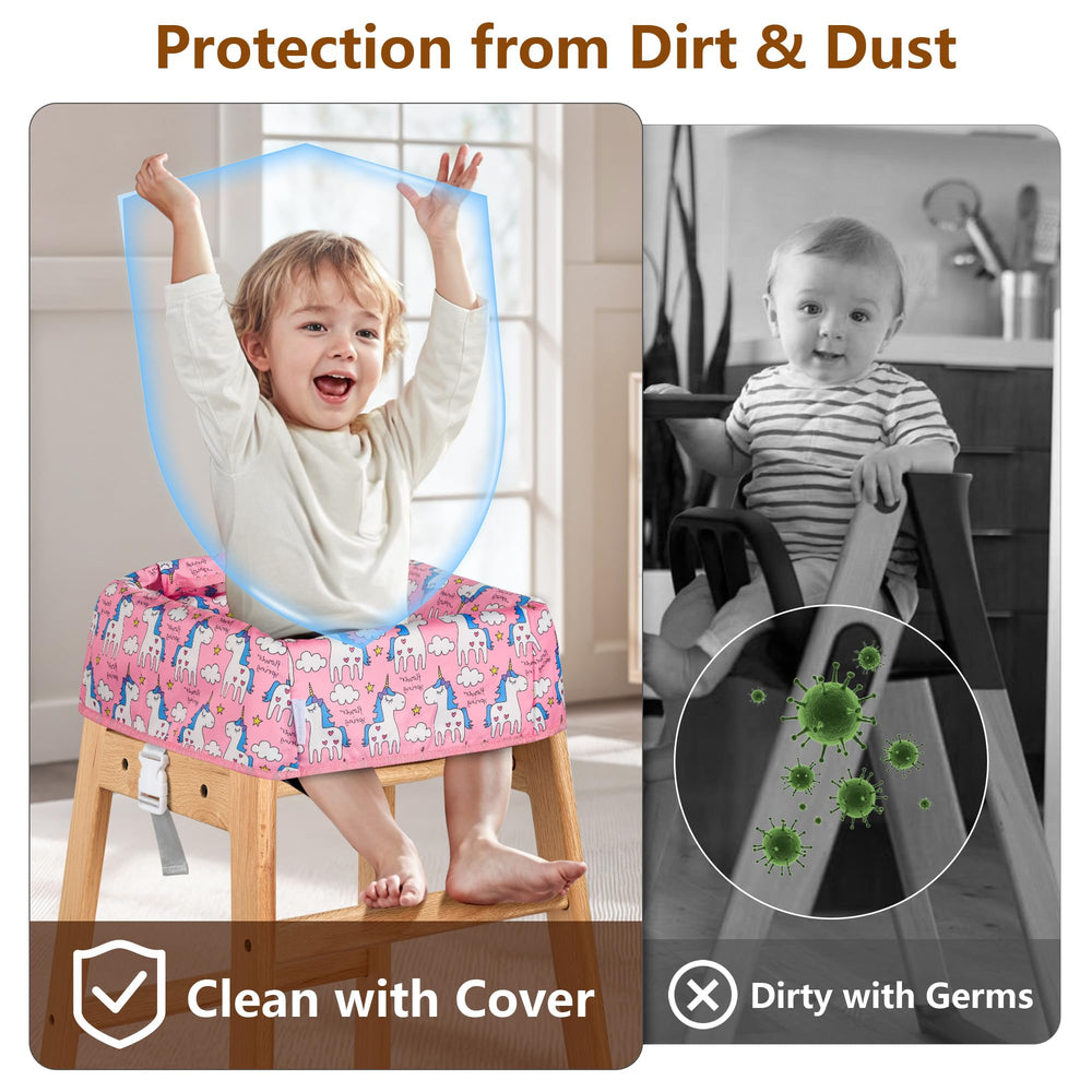 Sprouterie waterproof fabric detail demonstrates durability against spills.