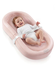 Sprouterie wipeable changing pad waterproof top view showing easy cleanup