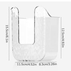 SQDWYGUO kitchen wipes storage box wall mount keeps counters tidy.
