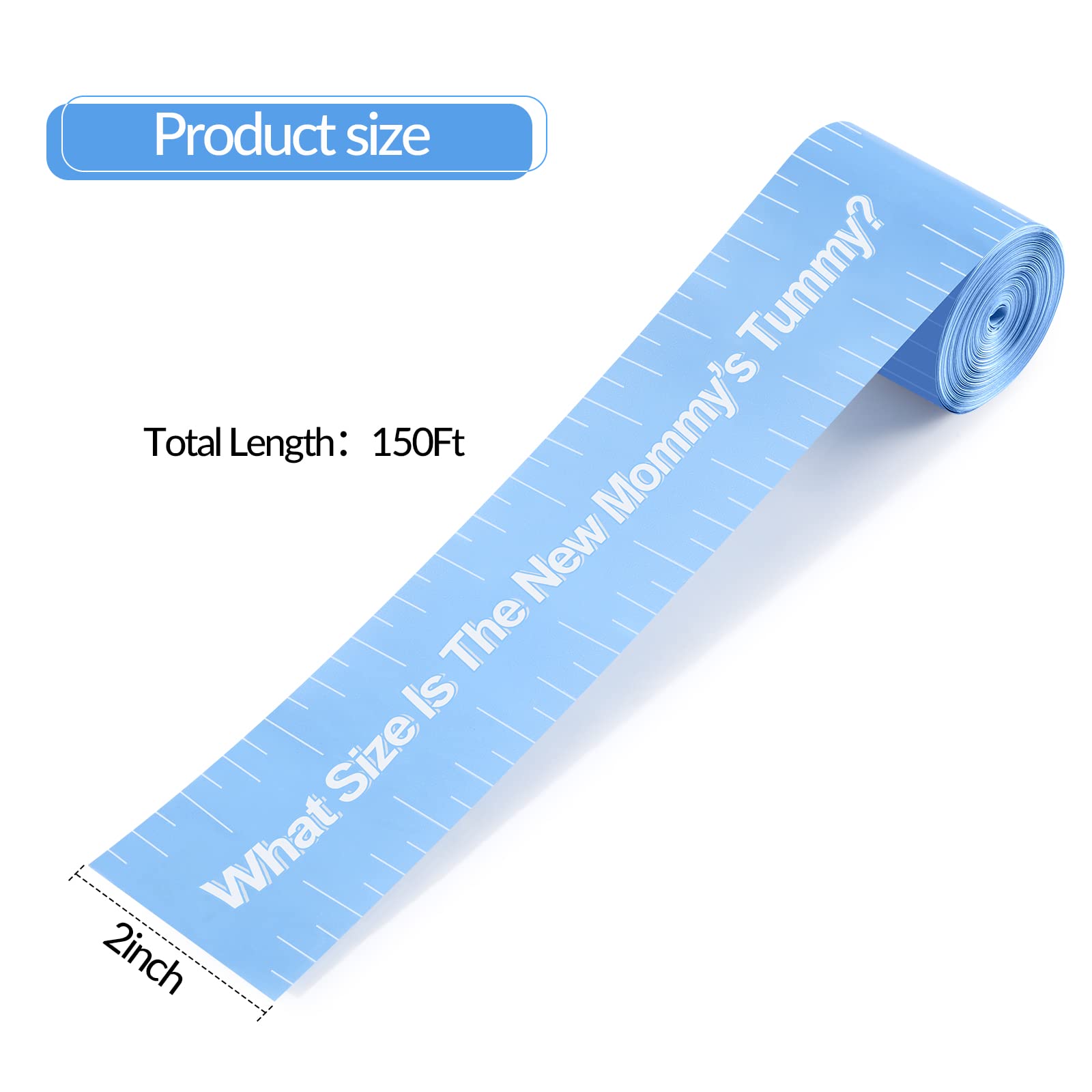 Sratte two-roll 2-inch belly tape for long-lasting measurements.