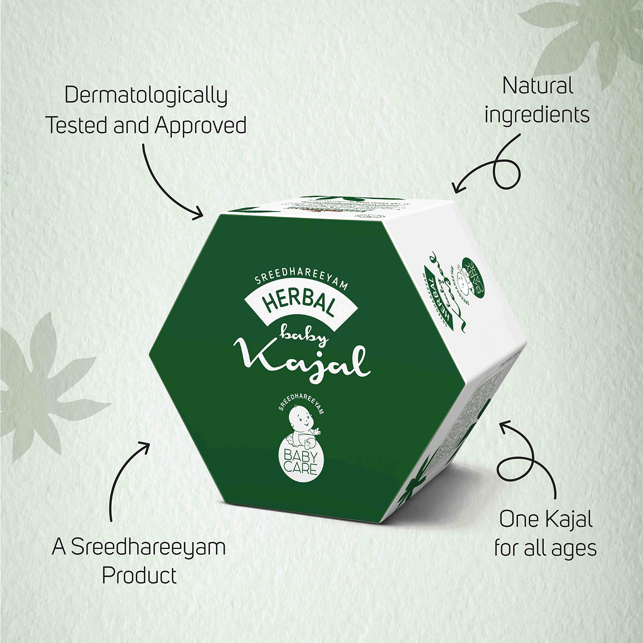 Sahadevi extract highlights the natural blend in the kajal