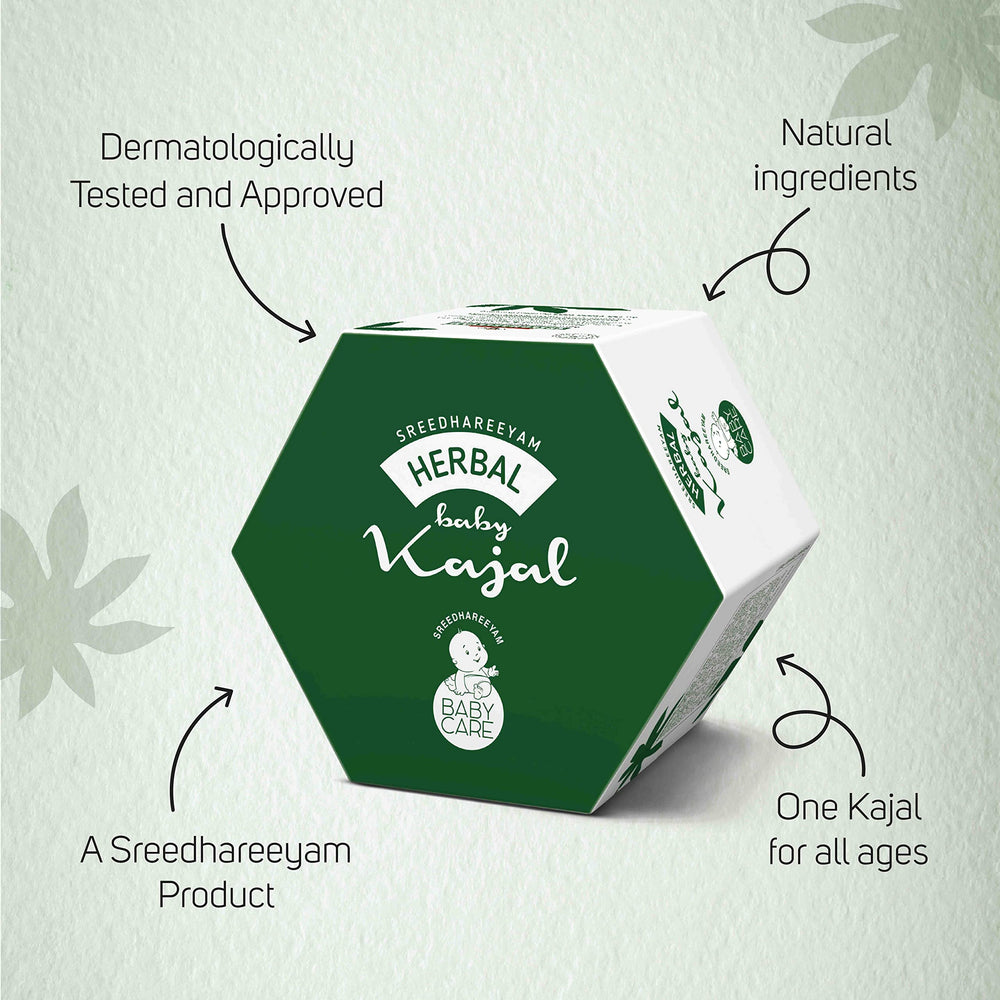 Sahadevi extract highlights the natural blend in the kajal