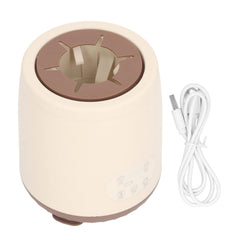 Srliya automatic baby milk shaker with 360° rotation for consistent blending.