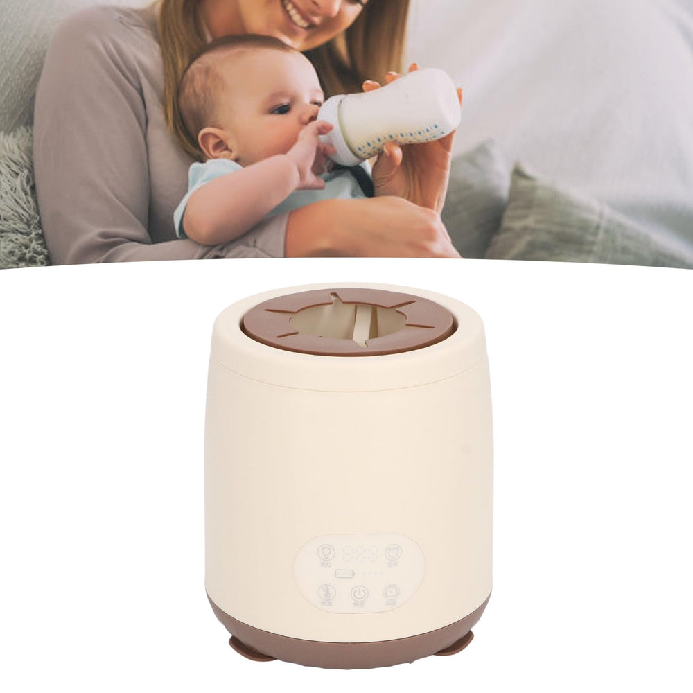 Srliya shaker operates gently and quietly for calmer feeds.