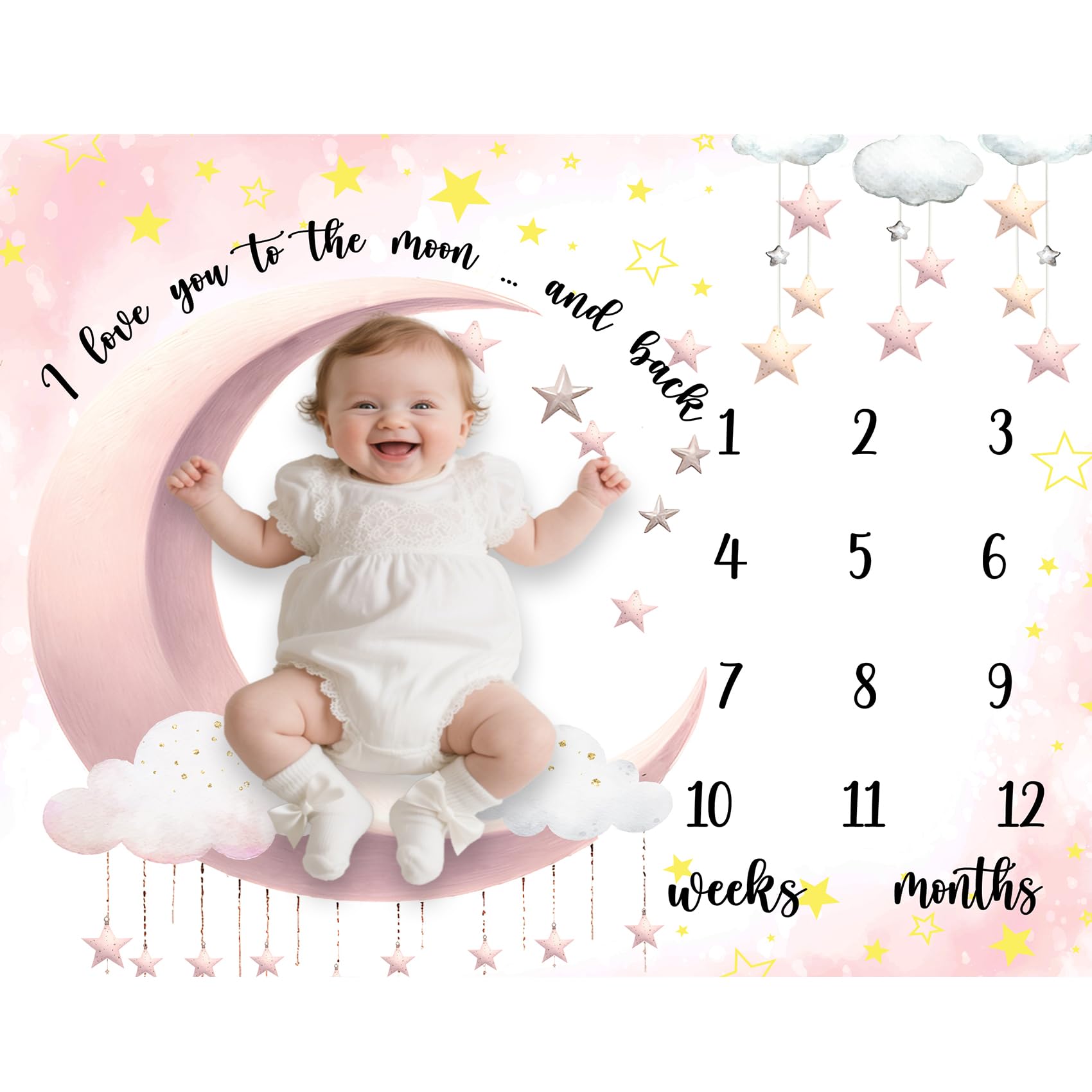 SSCSTS colorful flowers wreath adds a charming prop for sweet family portraits.
