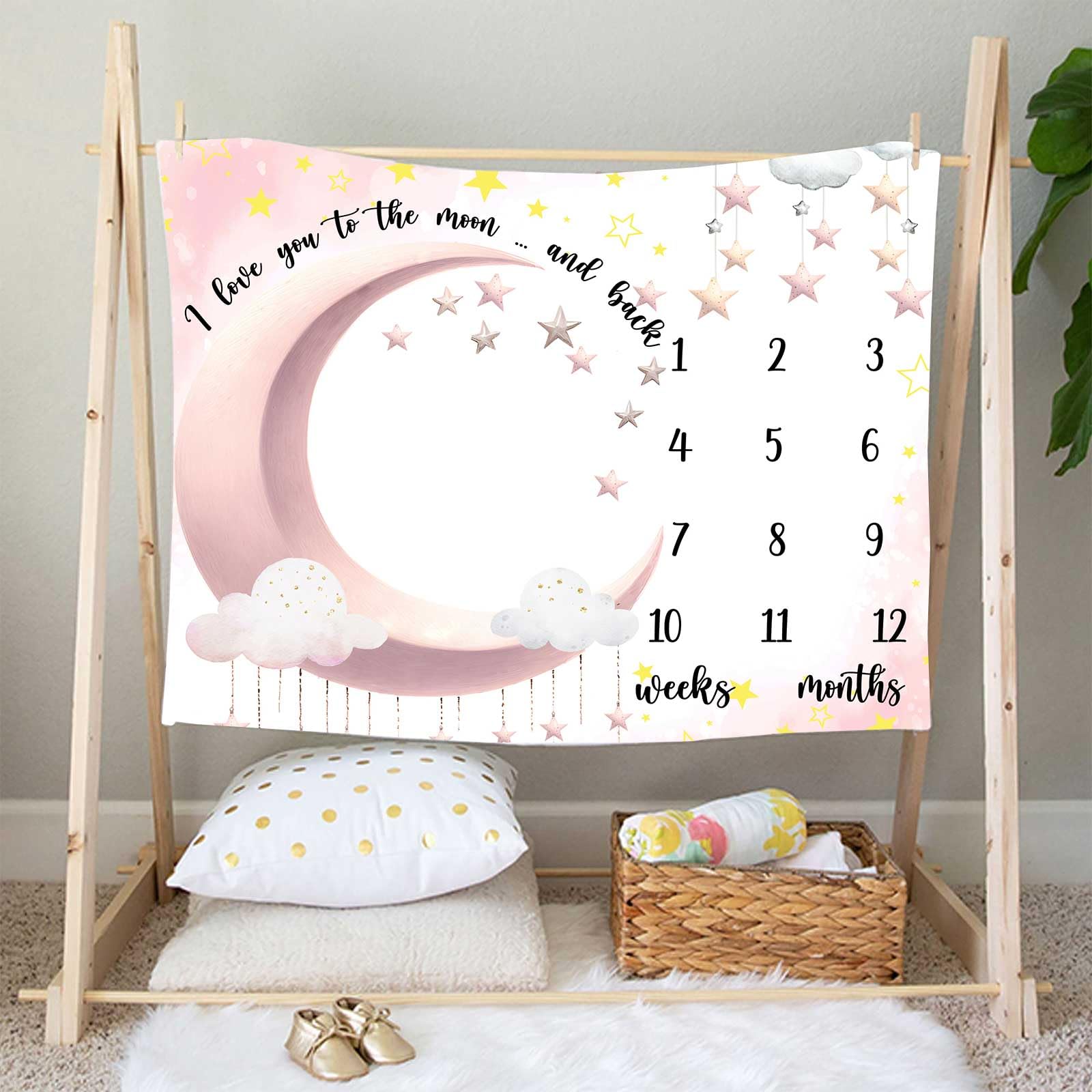 SSCSTS swaddle-like blanket doubles as a cozy playmat.