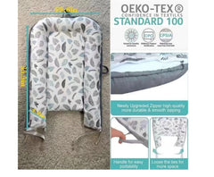 Removable pillowcase on the SSKFerier lounger cover for easy cleaning.